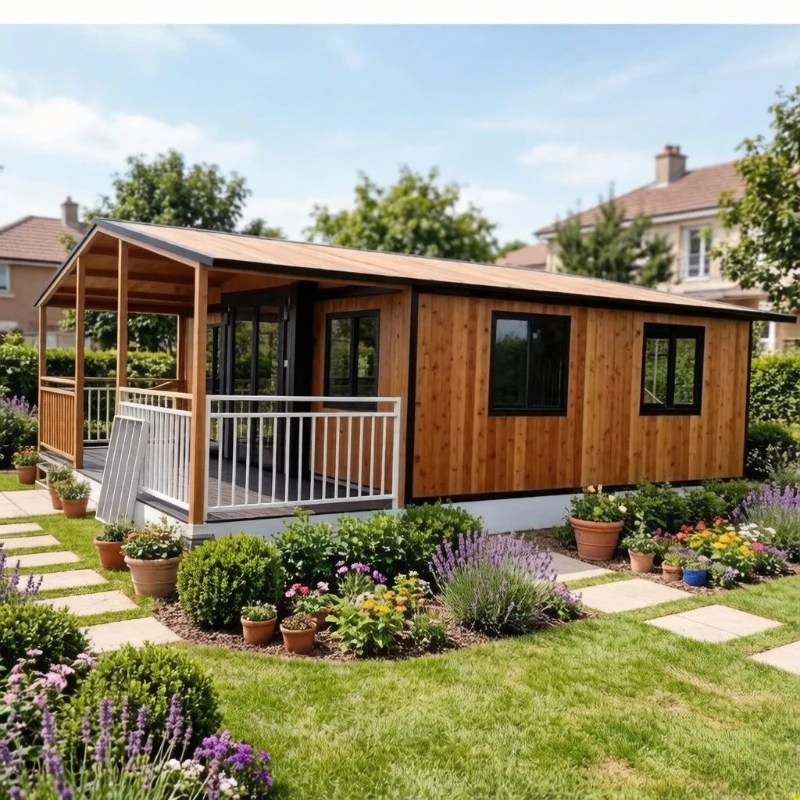 Tiny House Modern Luxury Expandable Container House Model Premium Living Solution For Office Coffee Bar Living Room Bedroom