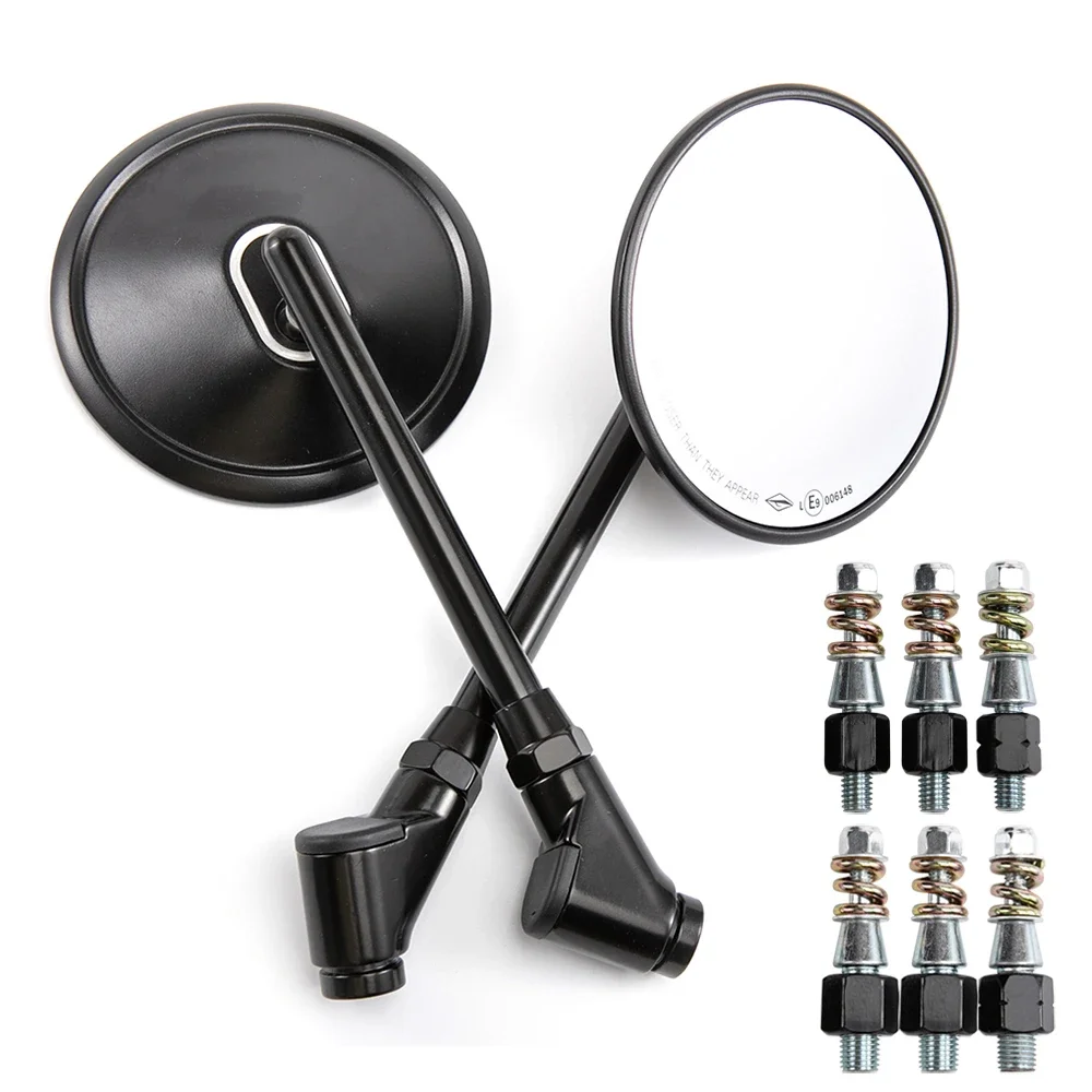 

Universal Motorcycle Mirrors For Kawasaki Z900 Z900RS Z1000 for YAMAHA MT07 MT09 Aluminum Motorcycle Rear View Mirrors E-mark