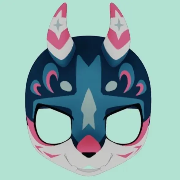 3D Printing Realistic Style Kemono Fursuit Headbase Furry Cosplay Costumes Accessories Cosplay Kigurumi Base Mask Kemono
