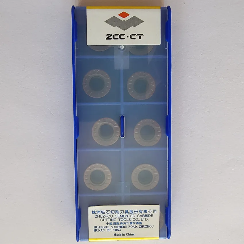 RPKT1204MO YBG205/RPMT1204MO-MM P20M/RPMT1204MO-MM YBG205H RPKT1204 RPMT1204 R6 ZCC.CT ซีเอ็นซีคาร์ไบด์10ชิ้น/กล่อง