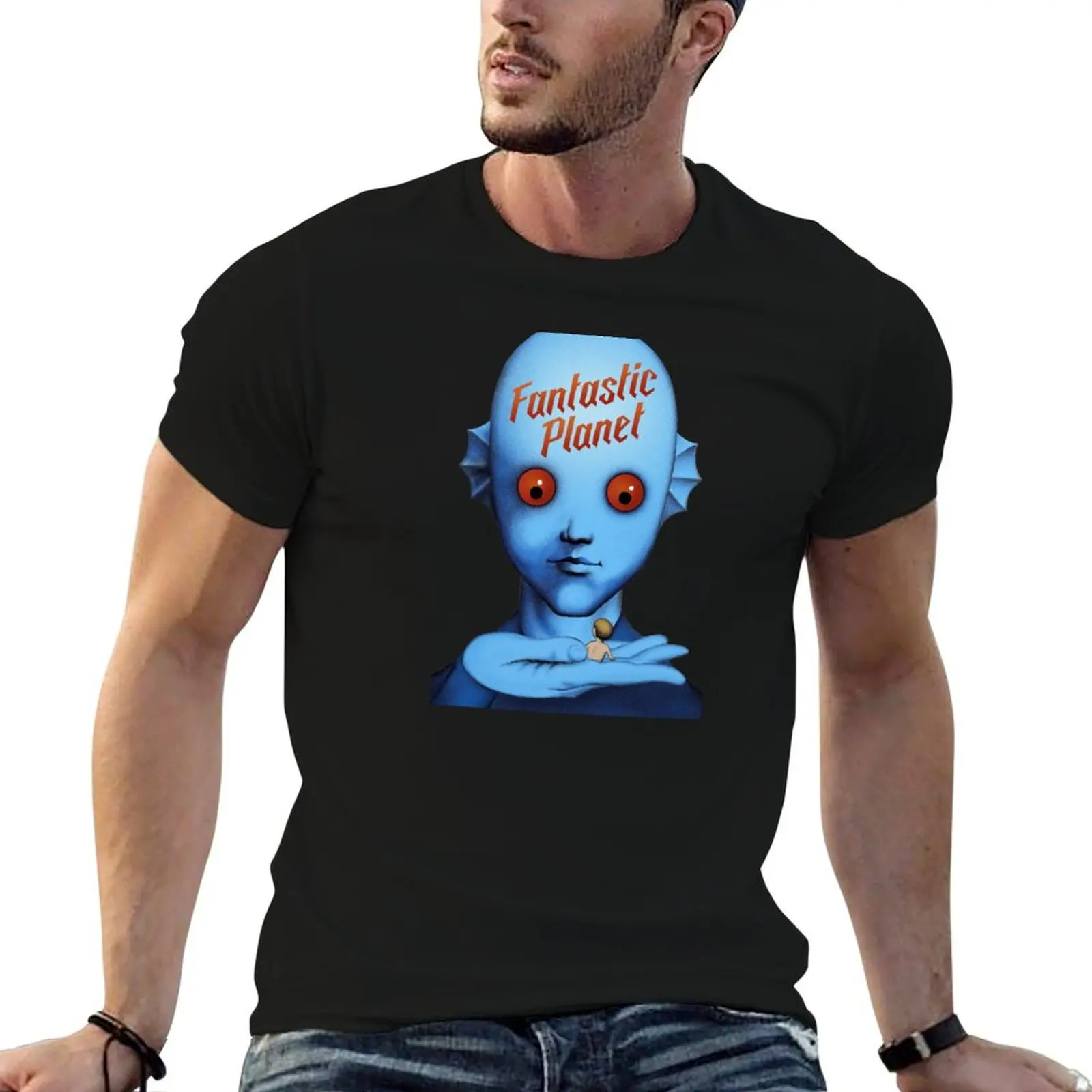 Fantastic Planet - La Planete Sauvage T-Shirt oversized graphic tee anime tshirt mens shirts graphic tee