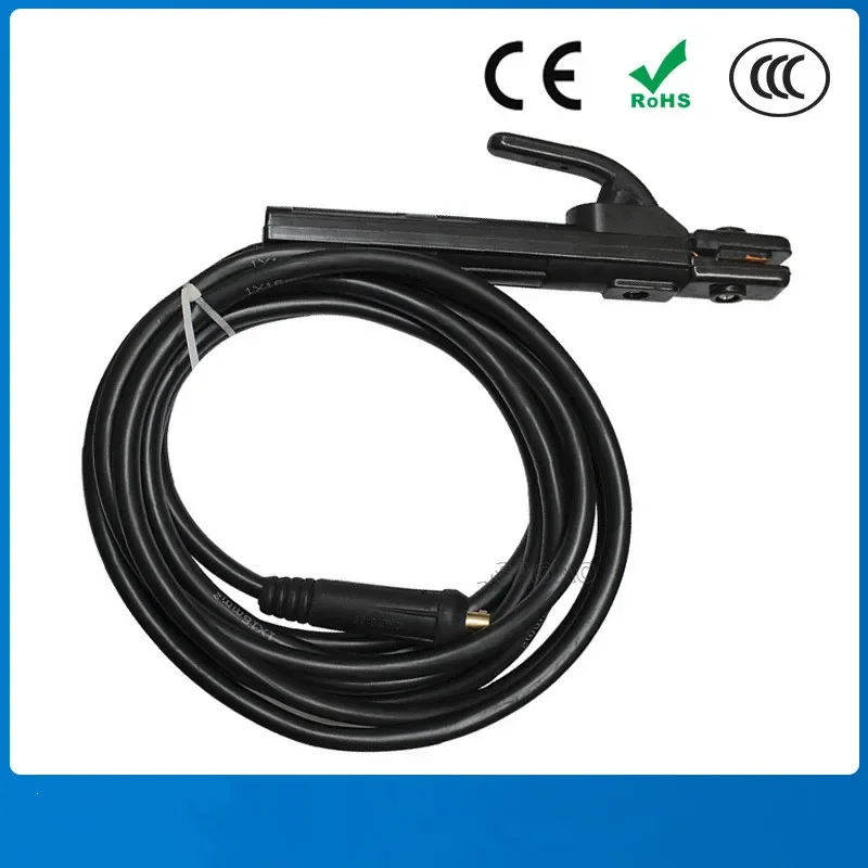 

5M Welding Accessories for Welding Electrode Holder 300Amp Manual MMA Arc Welding 10-25mm Connector and Lead Cable