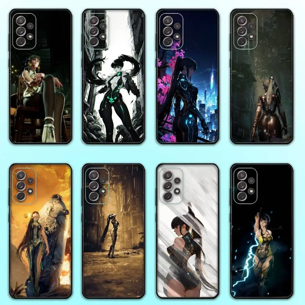 

Game S-Stellar Blade Phone Case For Samsung S25,S24,S21,S22,S23,S30,Ultra,S20,Plus,Fe,Lite,Note,10,9,5G Black Cover