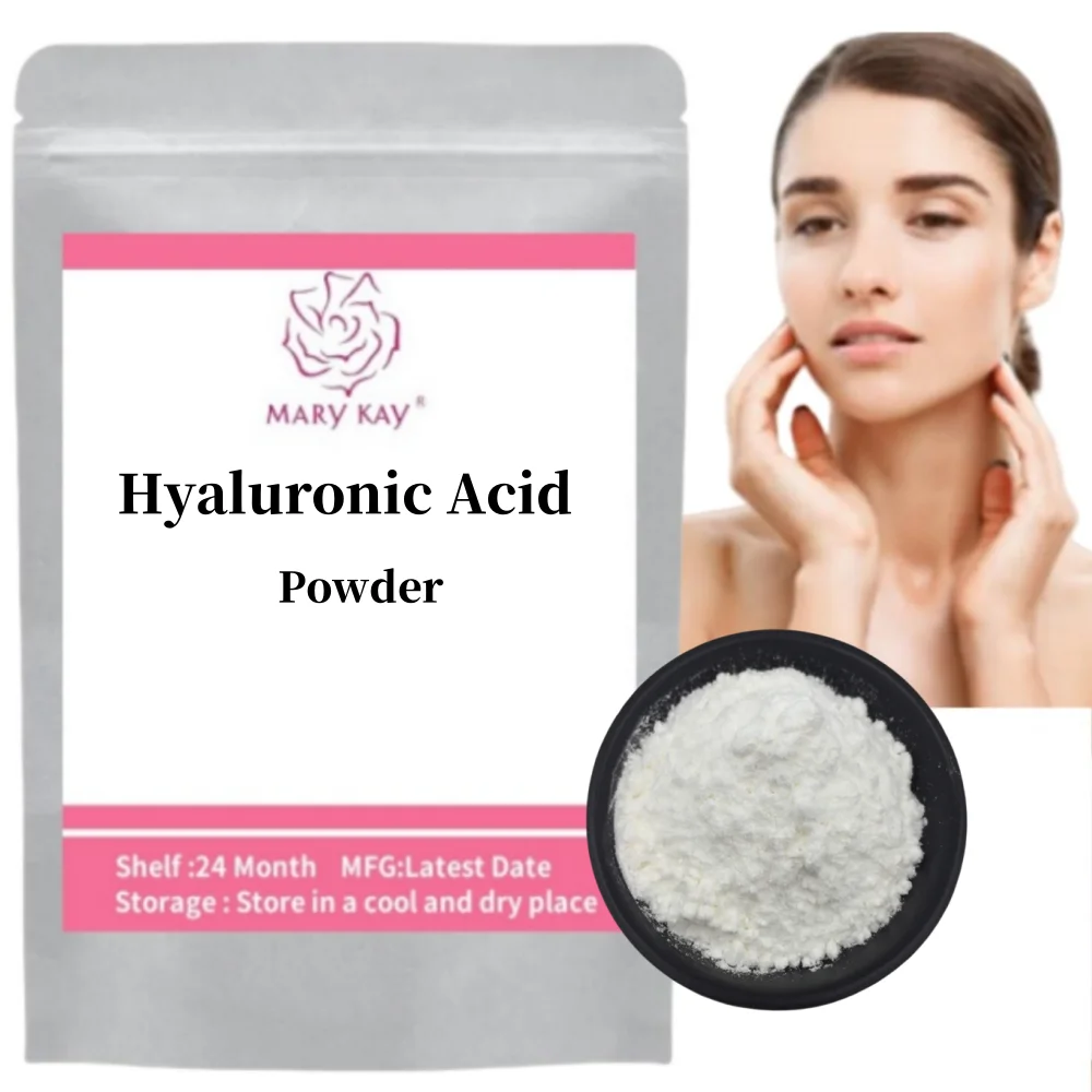 

Hot Supply 99% Hyaluronic Acid Powder Cosmetic Grade, Anti Aging, Moisturizing Skin Whitening Cosmetic Raw Material