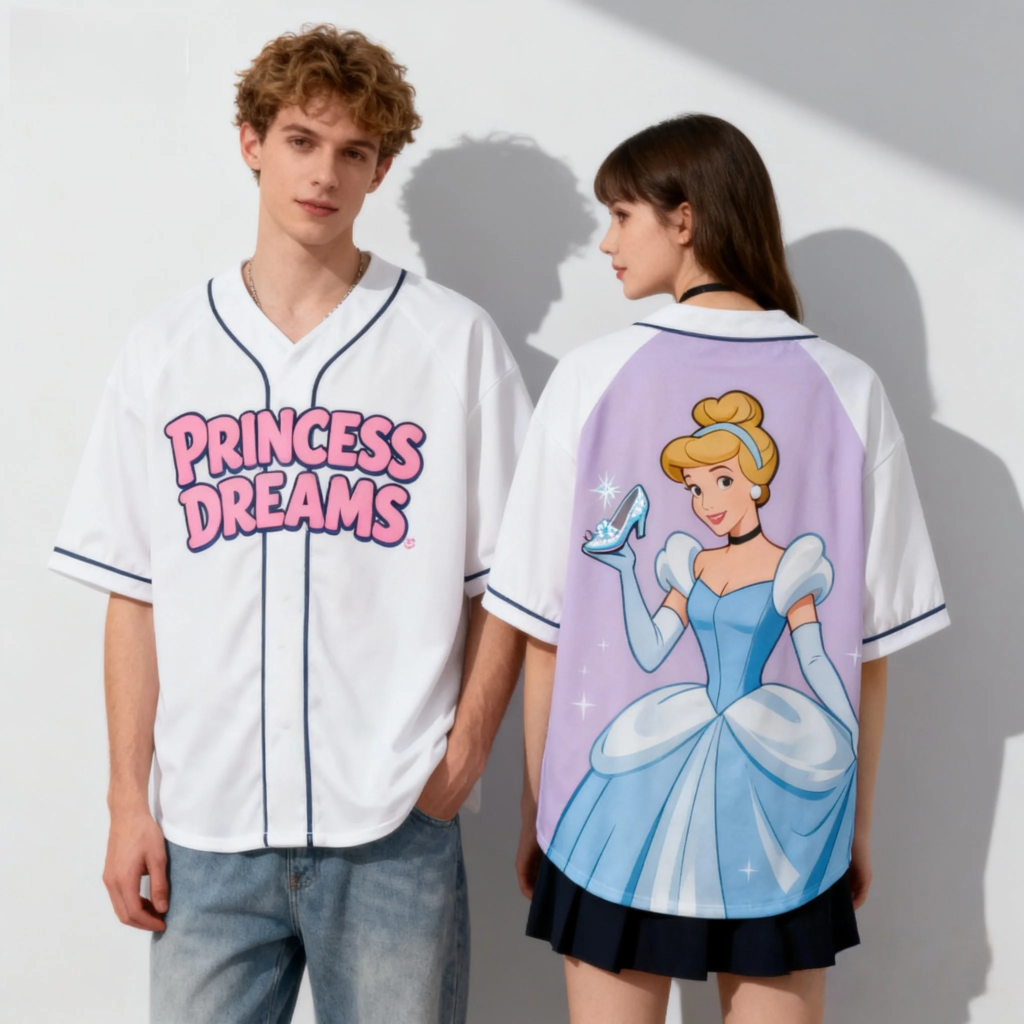 25/26 الأصلي ديزني المحيط مغامرة والأسد الملك فيلم الصيف البيسبول سترة المتضخم الأطفال الوالدين الطفل تي شيرت #4