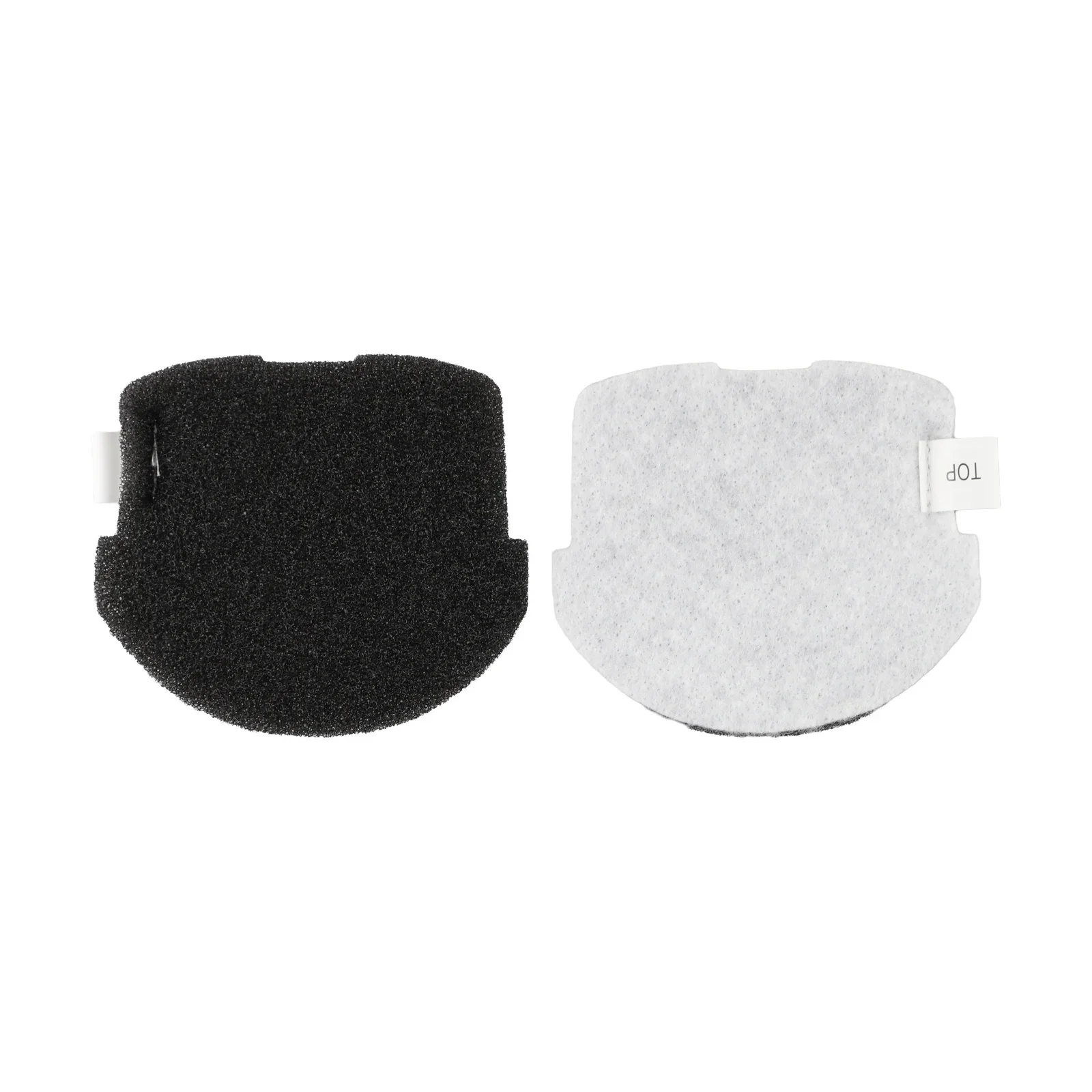 2PCS Vaccum Cleaner Filter Robot Cleaner Filter White/Black For Midea VCS141 VCS142 Vacuum Cleaner Parts Accessories