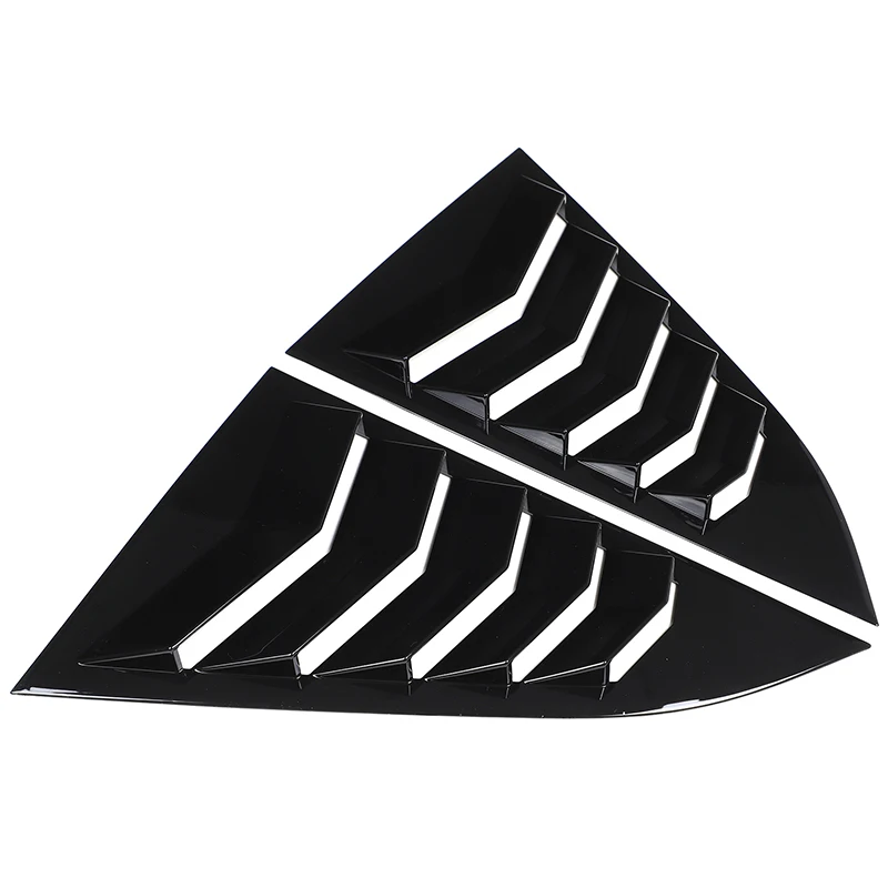 

1Pair Car Rear Window Triangular Louver Cover For Nissan Z RZ34 400Z Fairlady Z 2021-2025 Rear Window Spoiler Decorative Frame