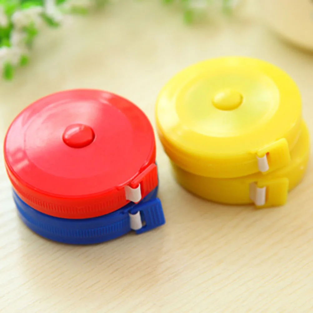 

10Pcs Mini Portable Retractable Tape Measure Rulers for Sewing Tailoring Measuring Clothes and Stature Compact Handy Tool