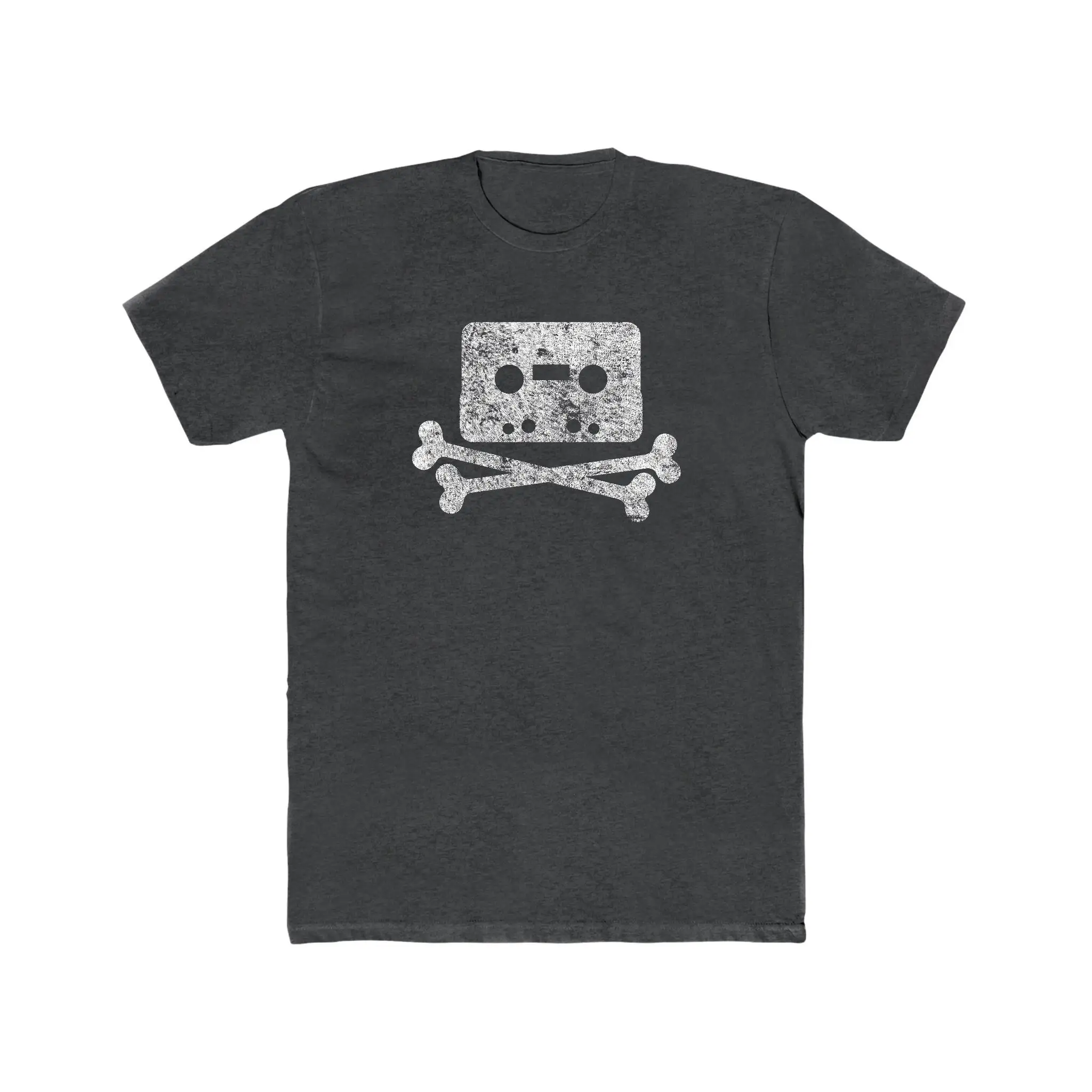 Crossbones Tape Trading T Shirt Bella Canvas