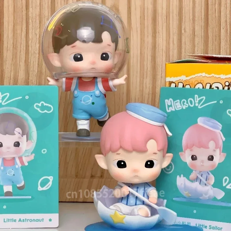 HACIPUPU Little Hero Series Mystery กล่องตาบอดอะนิเมะ Action Figure ตุ๊กตา Tabletop Decor เด็ก Surprise น่ารักของขวัญวันเกิดของเล่น