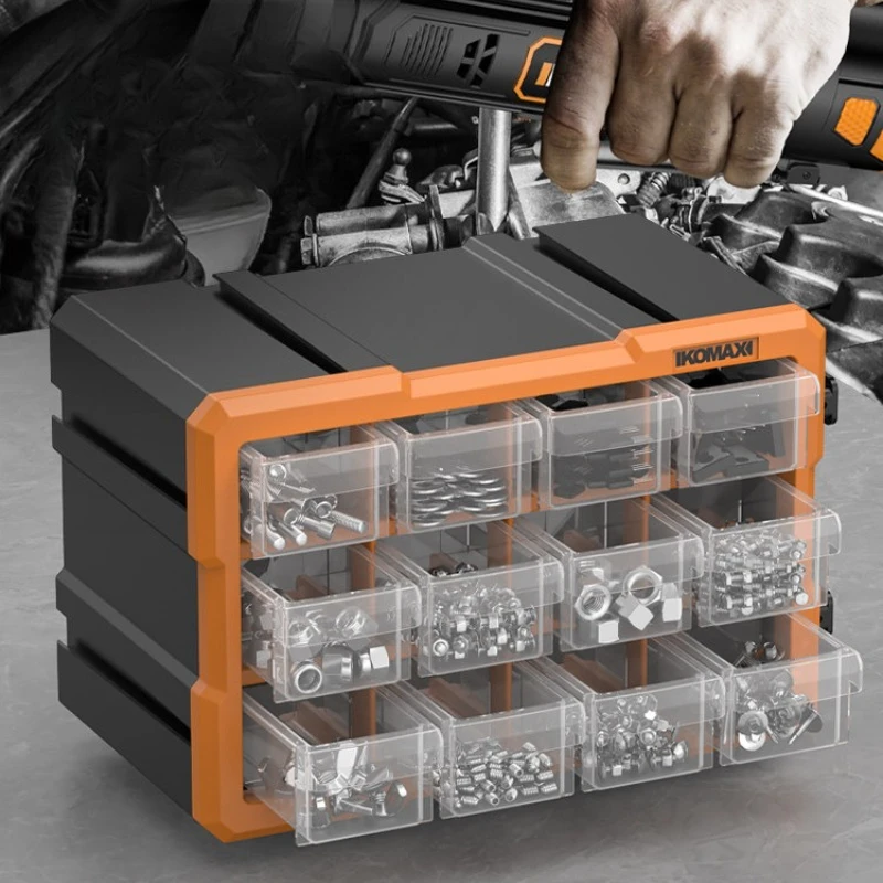 drawer-type-plastic-storage-organizer-box-multi-compartment-rectangle-case-for-hardware-tools-screws-and-samples-jt40