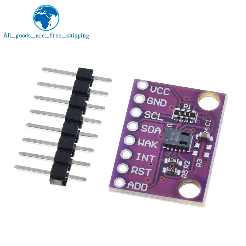 TZT Gas Sensor Carbon Dioxide Detection Sensor Module CCS811 CO2 eCO2 TVOC Air Quality Detecting I2C Output For Arduino