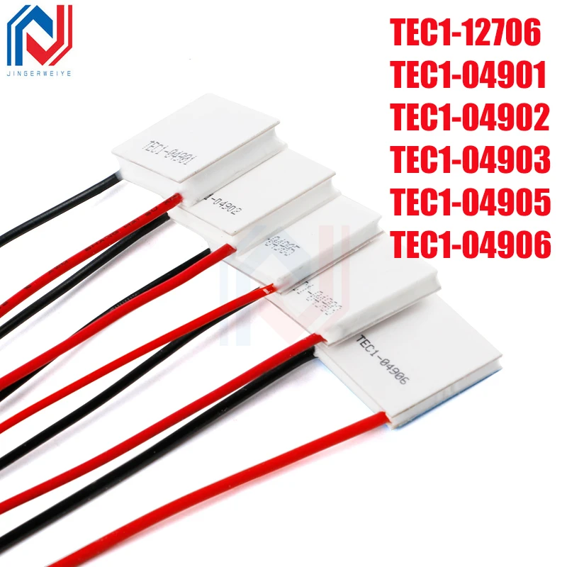 

TEC1-12706 TEC1 04901 04902 04903 04905 04906 Thermoelectric Cooler Peltier 40*40MM 12V 5V Peltier Elemente Module
