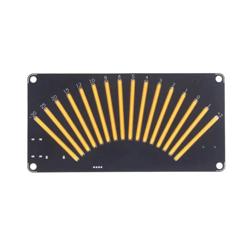 EYFL-AK-DB16VU Music Meter Level VU Retro Level Indicator 16-Bit Music Level Indicator For Amplifiers Mixers Home Studio