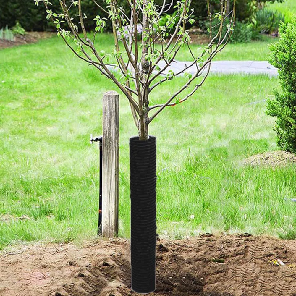 

Упаковка из 6 защитных накладок для стволов деревьев для растений, прочный полиэтилен, садовые защитные приспособления для защиты животных и инструментов