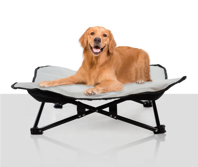 세탁 가능한 쿨링 고급형 강아지 침대 실내외 겸용 이동식 강아지 침대 여행 캠핑용 강아지 해먹