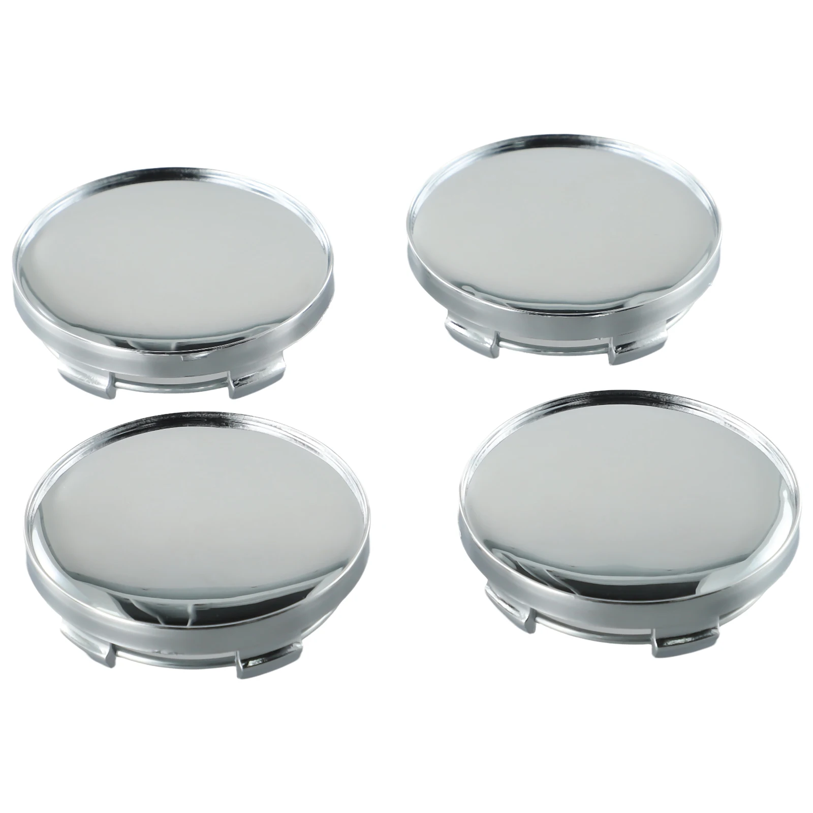 Brand New Car Wheel Center Cap Car Accessories 15x59mm 4 Pieces Inner Diameter: 48mm Outer Diameter: 59mm Silver