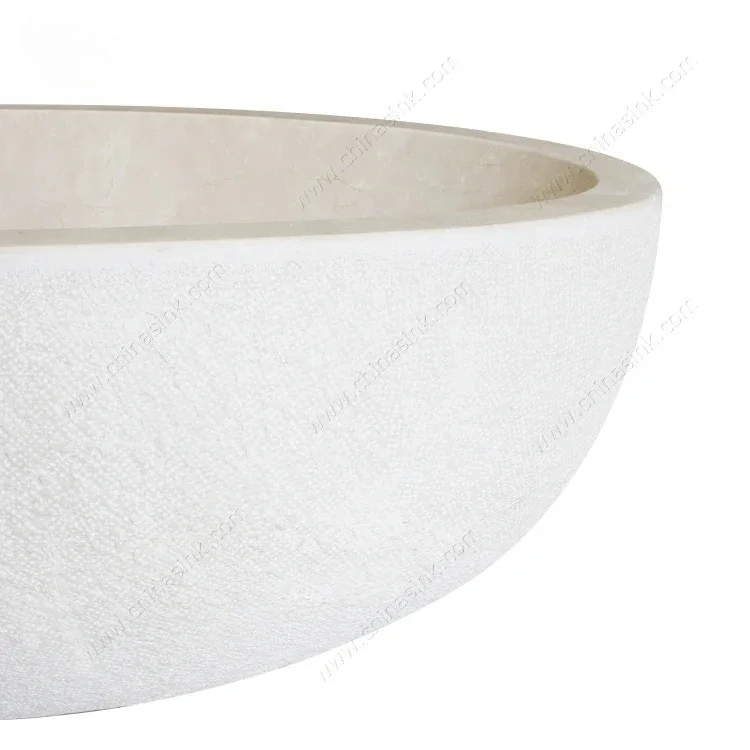 حوض استحمام داخلي أنيق قائم بذاته من الرخام للبالغين