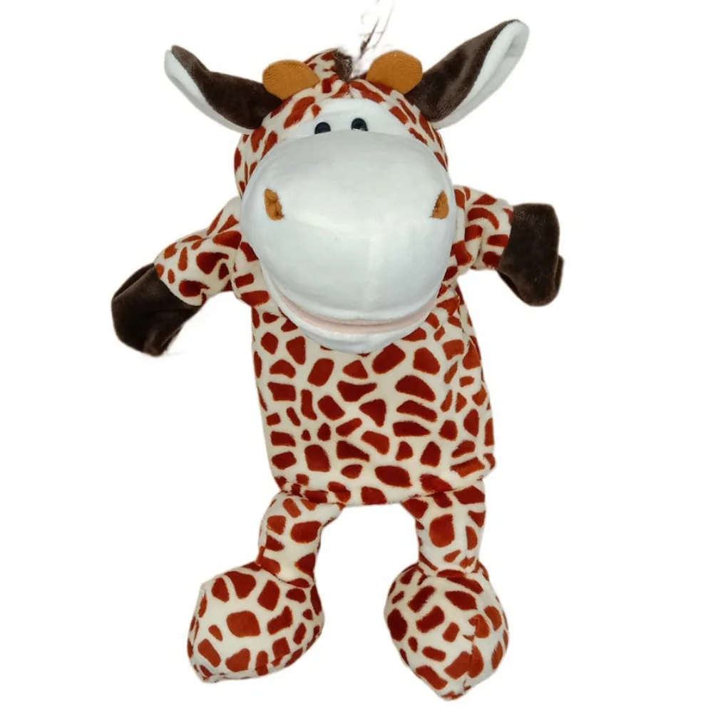 

Jungle Animals Animal Hand Puppet Early Education Stuffed Animals Plush Hand Doll Lion Elephant Pig Interactive Props