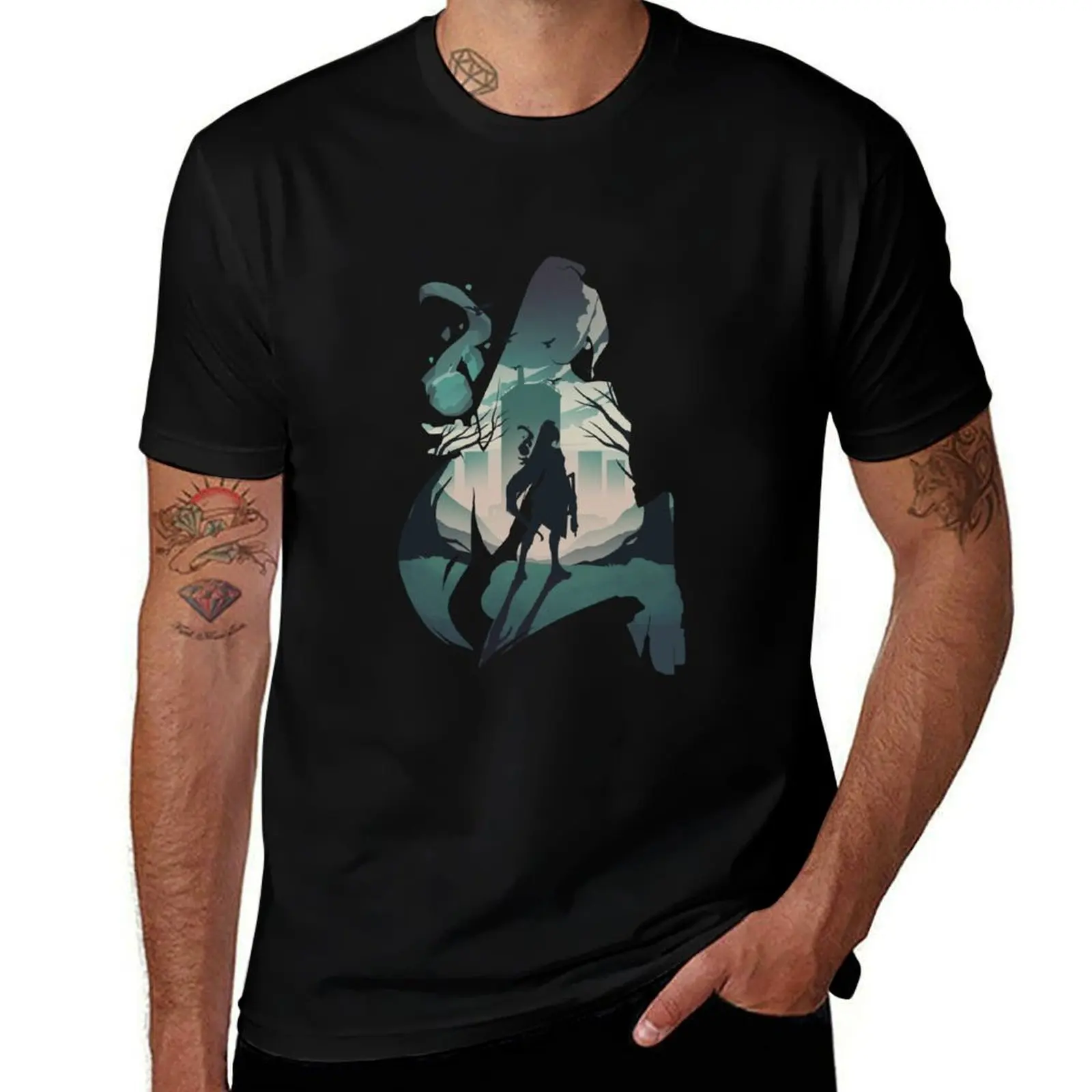 

Ressurection - Sentinel T-Shirt Funny t-shirts summer top graphic t shirts mens clothing