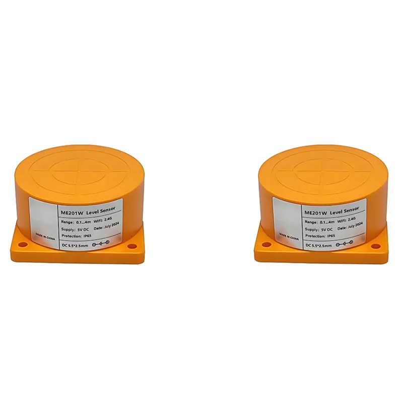 

AB41-2X Tuya Smart Wifi Ultrasonic Water Tank Level Monitor Sensor Real-Time Alerts App Control For IOS & Android EU Plug