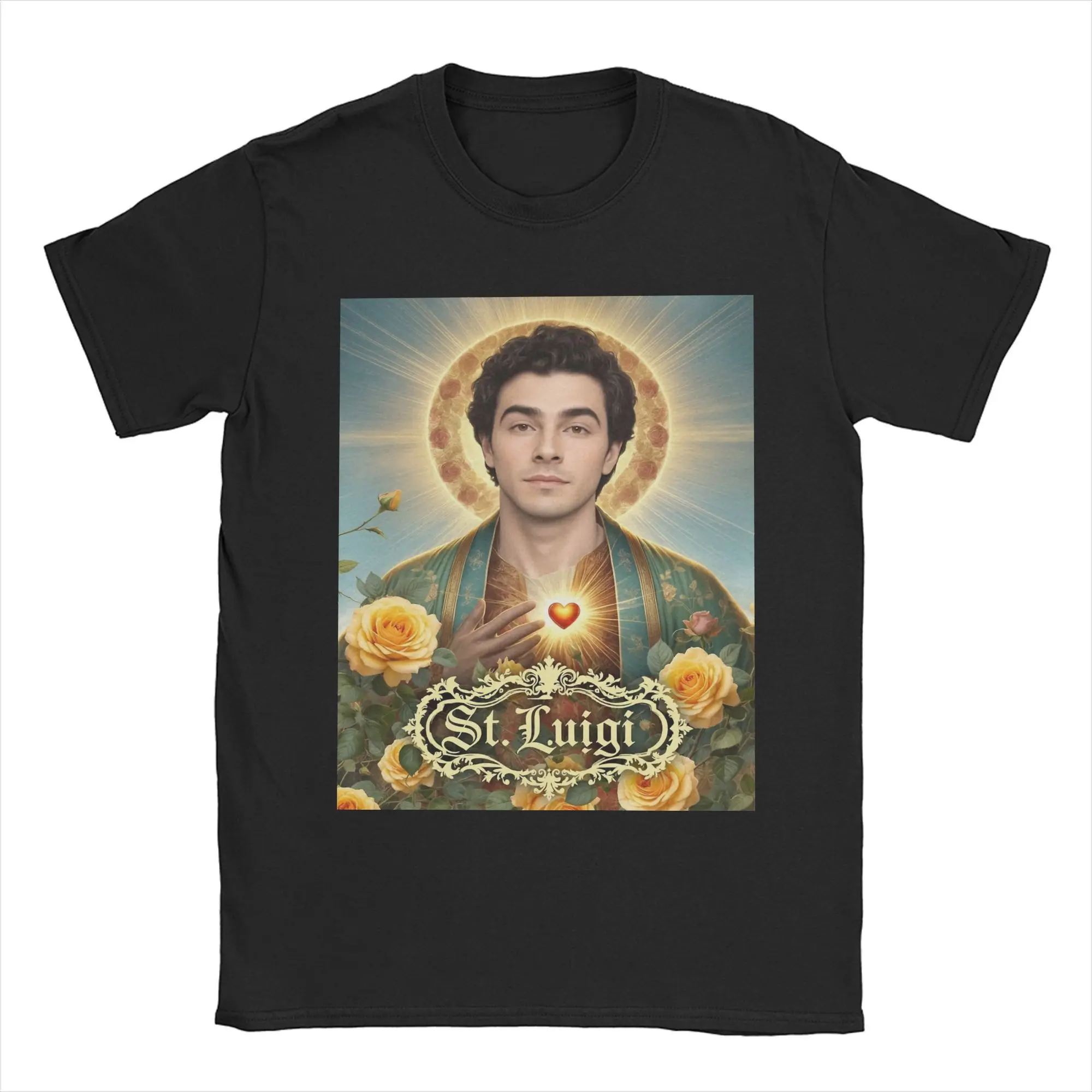 Men's T-Shirts Saint St. Luigis Cotton Tees Short Sleeve United Healthcare Unitedhealthcare T Shirt O Neck Clothing Summer