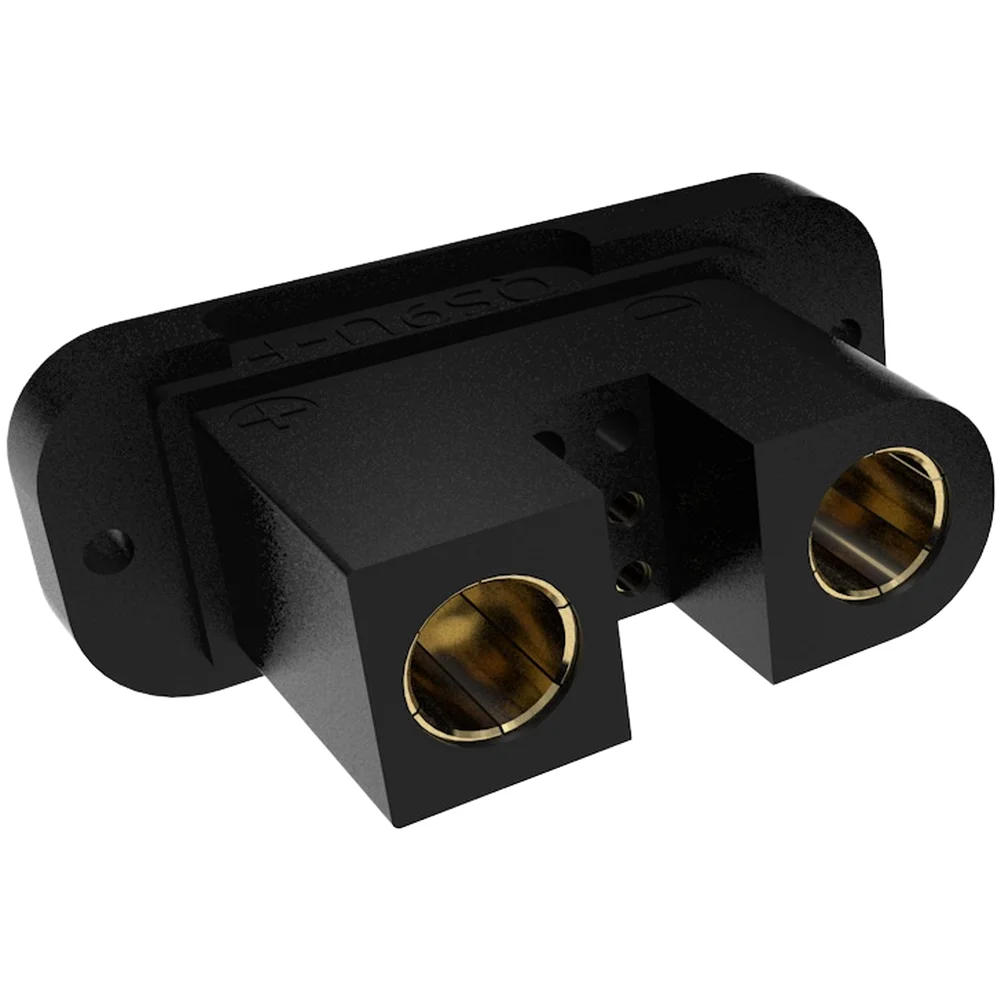 QS9U Spark Connector 160A Current Capacity for Aerial Vehicles RC Drones Solar Power Systems Gold Plated Copper