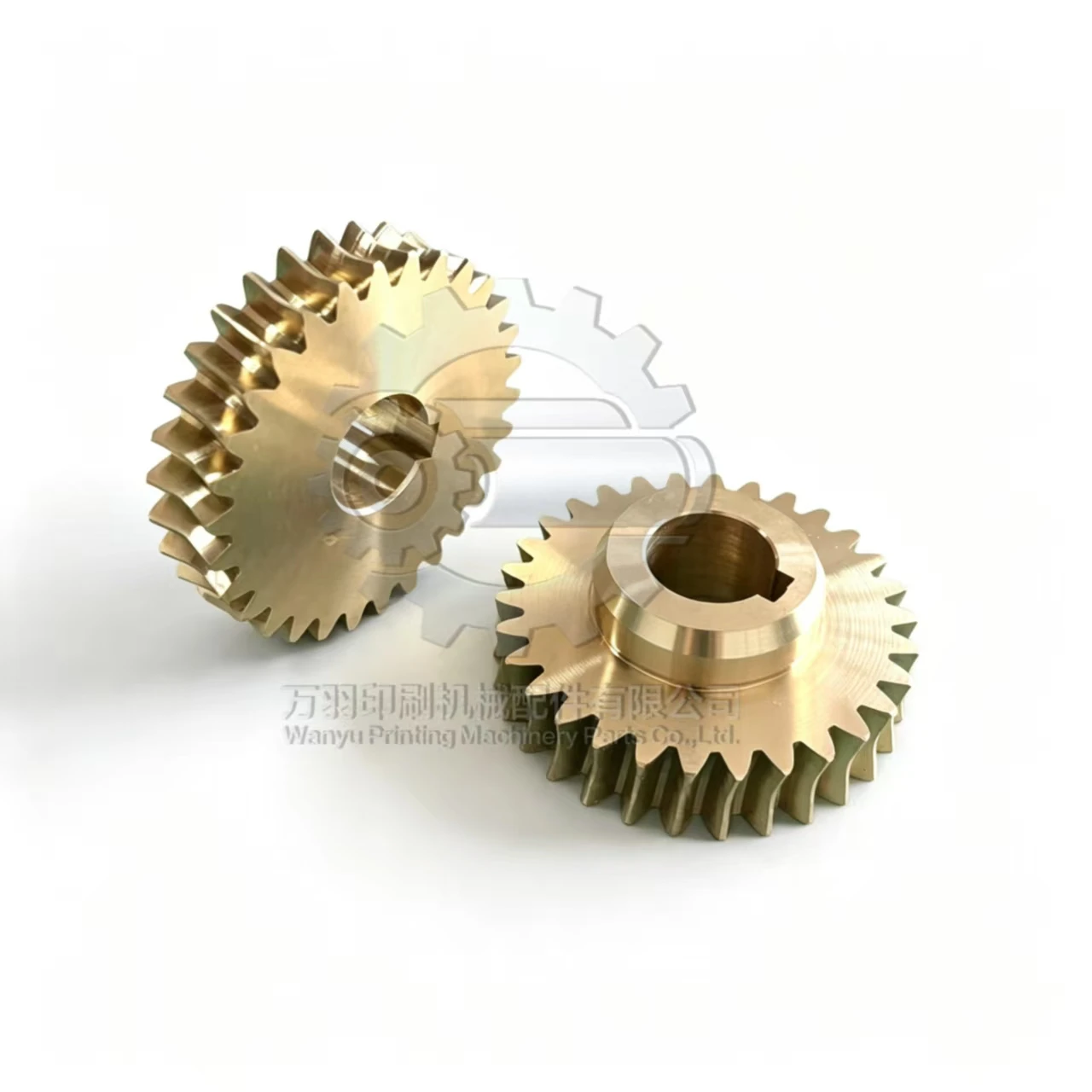 30 Teeth Copper Worm Gear, Copper Worm Wheel for Komori 426 428 Printing Machine Gearbox, Offset Press Spare Parts