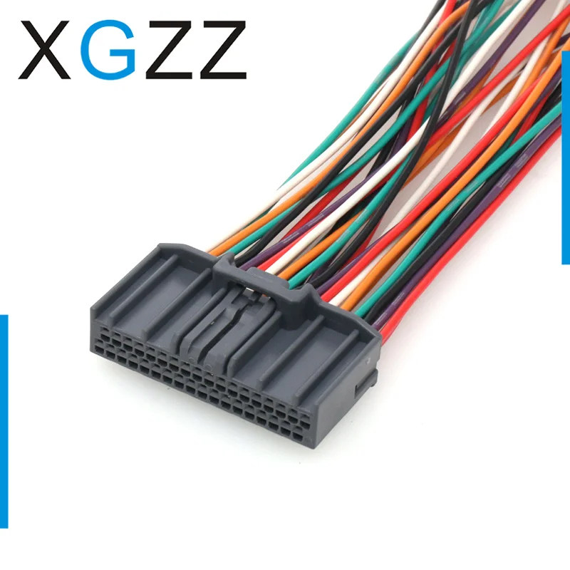 

MX34040SF1 домашний автомобильный центральный навигационный прибор, вилка жгута проводов, 40 отверстий DJ7404S-0,7-11/21