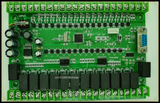 PLC industrial control board FX1N30MRMT relay/transistor