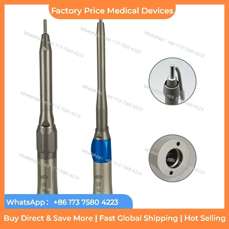 2026 Straight Head Single External Water Spray Operation Handpiece 1:1 High Quality Direct Drive fastshipping