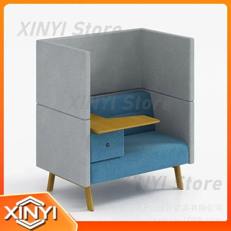 High Back Sofa for Rest Area Business Reception Negotiation Combined Office Area Company Hall Surrounding Screen Sofa