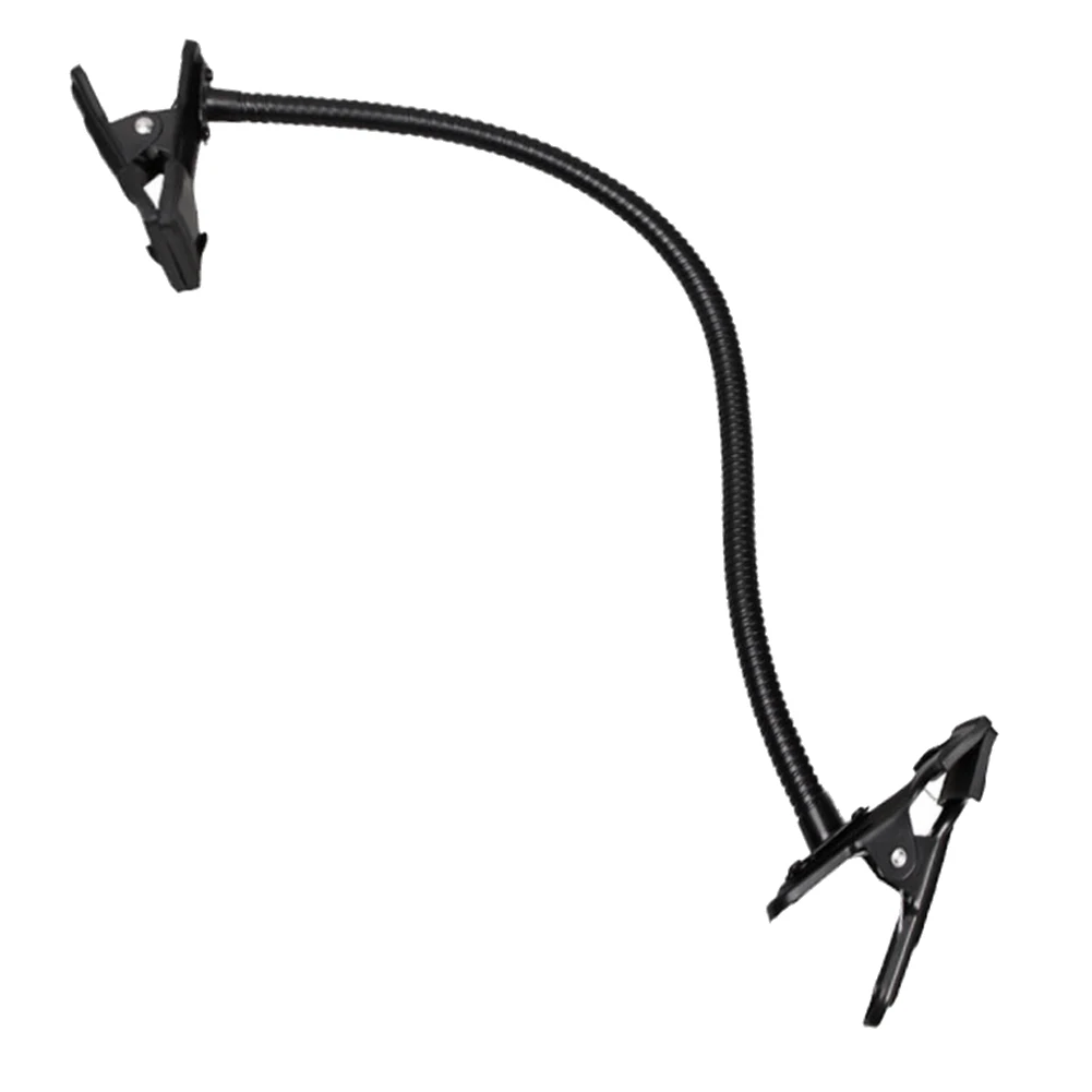 SMIEA Background Holder C Clamp Clip Camera Photo Studio Accessories Light Stand Flex Arm Reflector Photo Camara Double Head