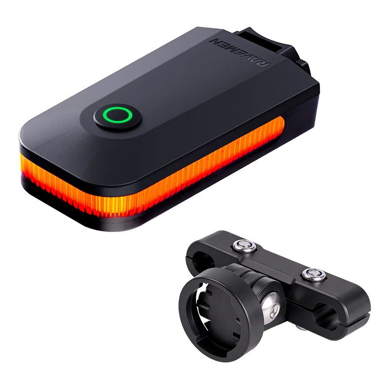 Luz Trasera para Bicicleta RAVEMEN CL01 Pro, Luz Trasera LED para Bicicleta, Recargable por USB-C, Encendido/Apagado Automático, Sensor de Frenado, Visibilidad Lateral, Soporte Actualizado