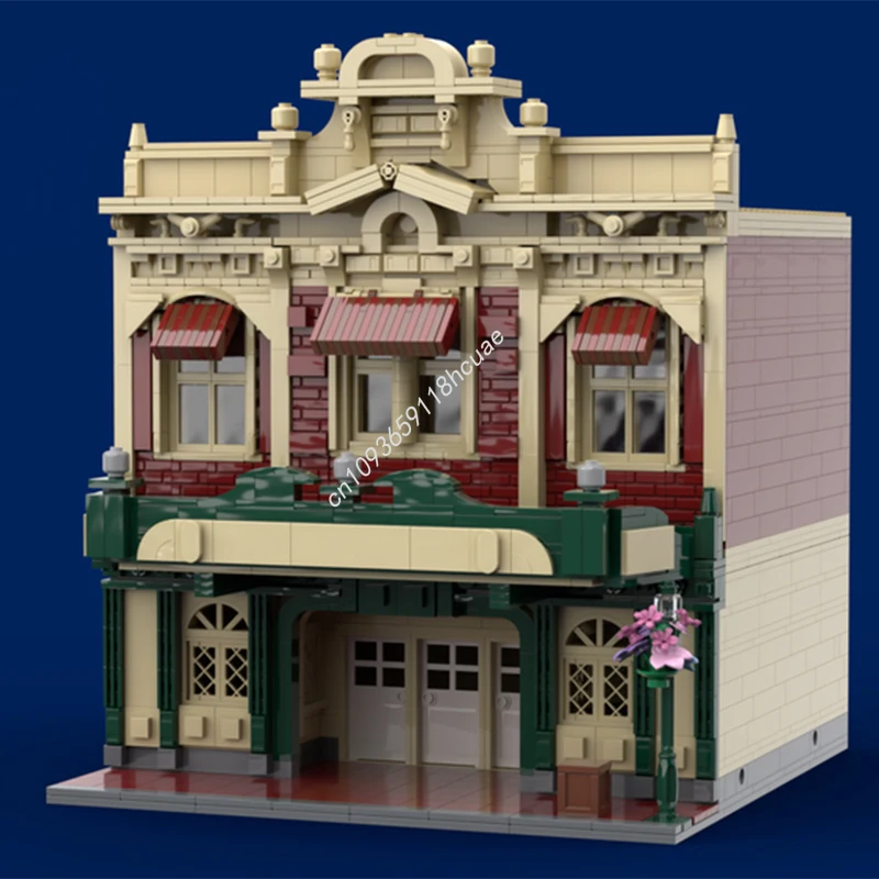 

1772pcs MOC Magic Kingdom Main Street Fashion Apparel Disneying Building Blocks Logical thinking up Space Christmas toy Gift