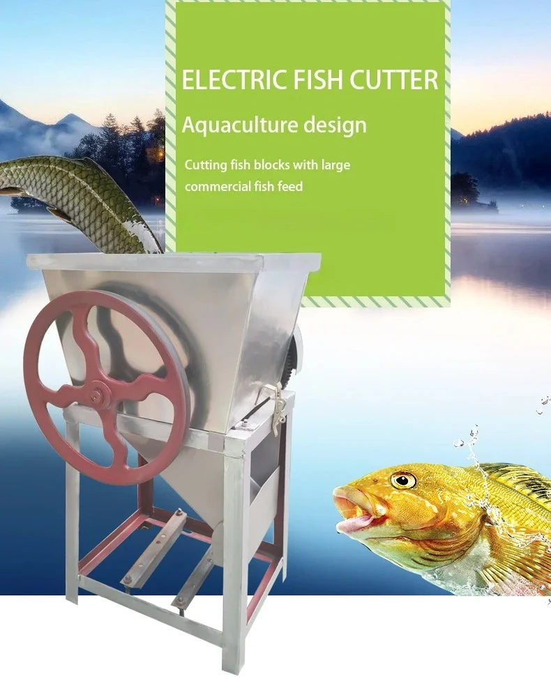 The New Fish Bone Crushing Long Line Fishing Machine Fish Meat Grinding Machine