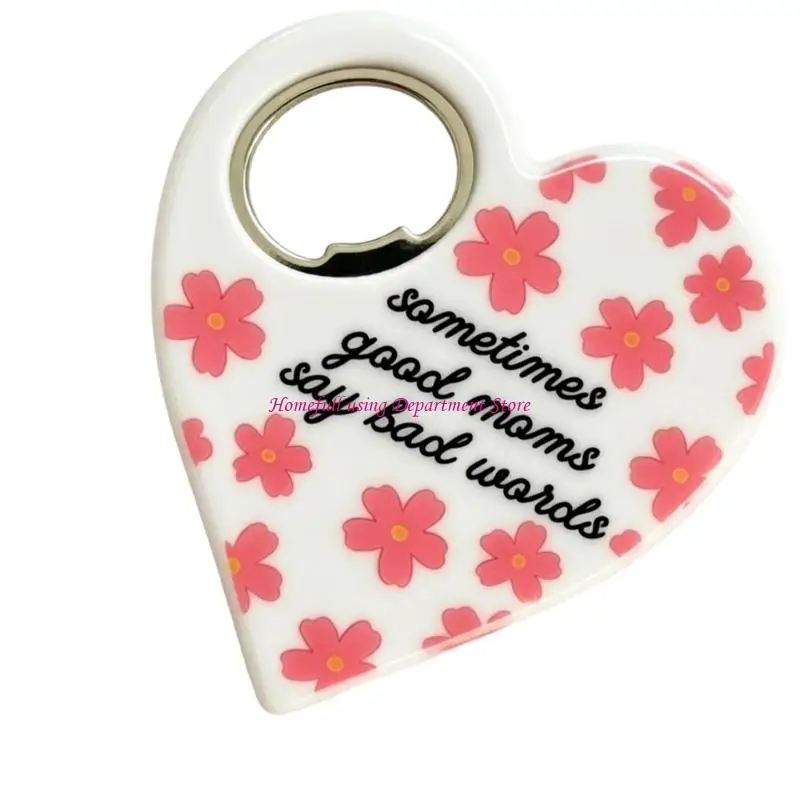 Heart-Design Bottle Opener for Kitchens and Outdoor Meals