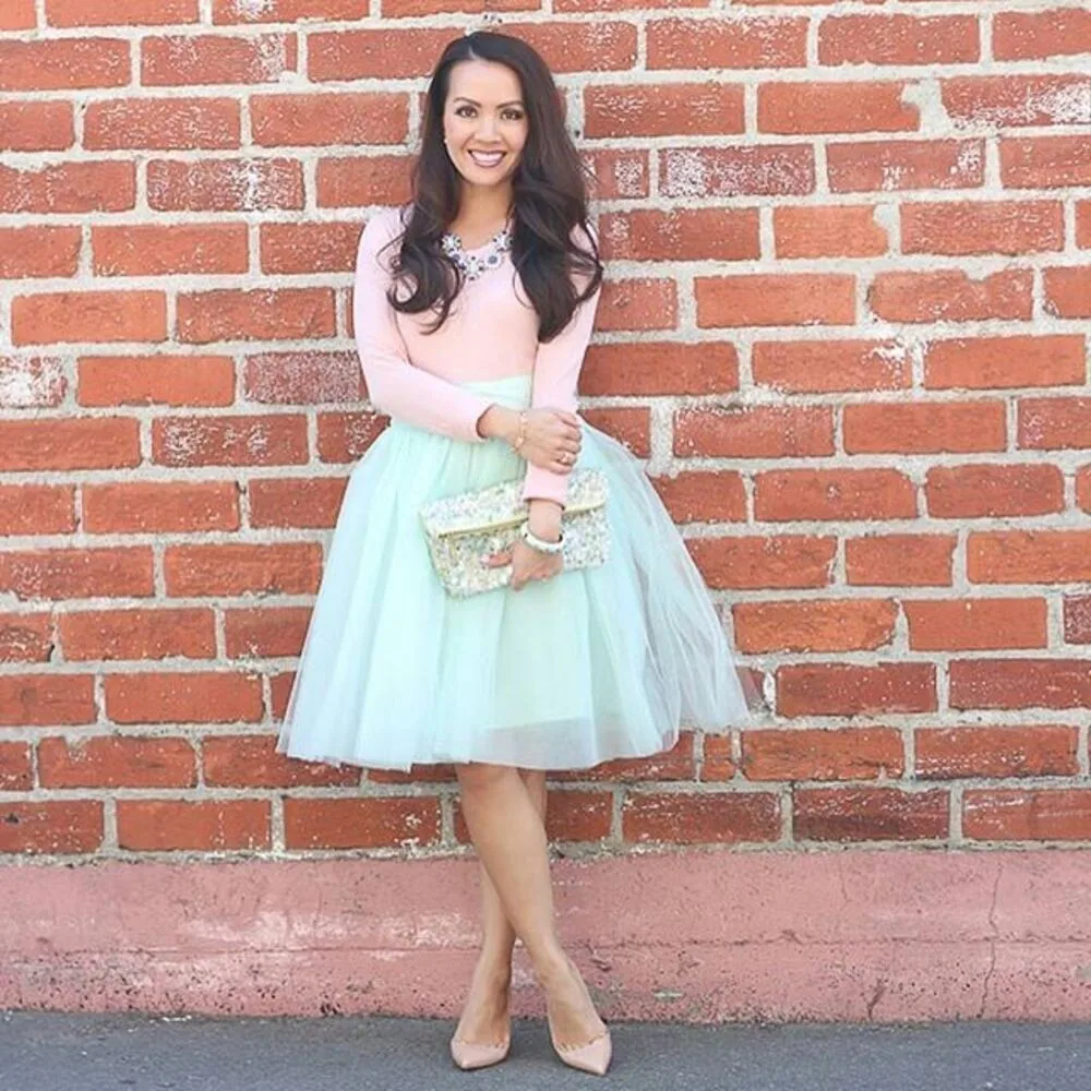 

9 Colors Barbie Pink Short Petticoat Crinoline Rockabilly Tulle Underskirt Women Tutu Mini Skirt Half Slip Bridal Accessories