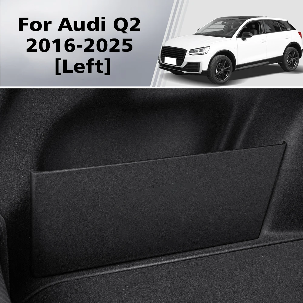 Sac de panneau de rangement latéral pour coffre de voiture, pour Audi Q2 Q3 Q5, poche antidérapante,