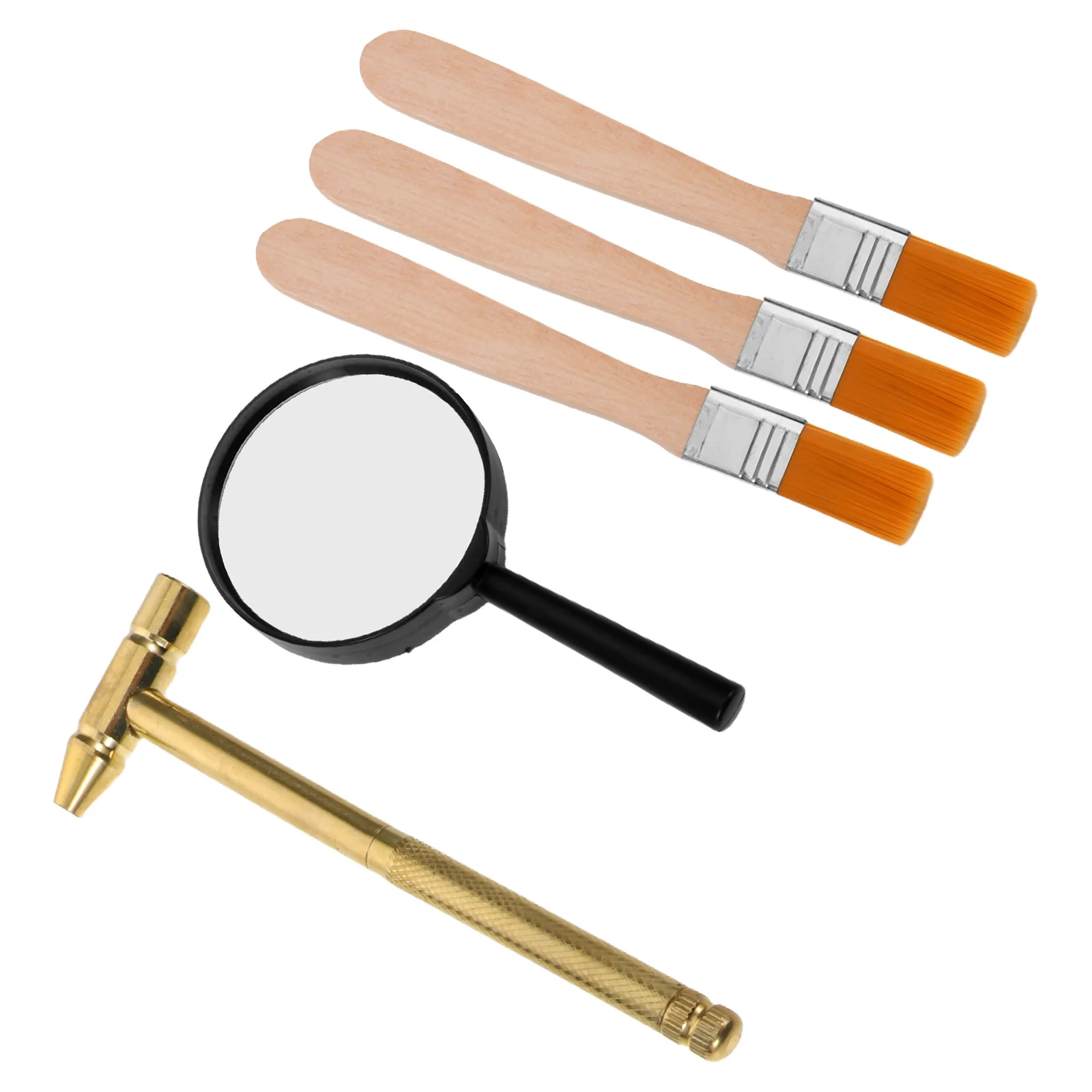 

1Set Archaeology Dig Kit Educational Gemstone Excavation Tools Hammer Brush Chisel Stem Science for Kids Boys Girls