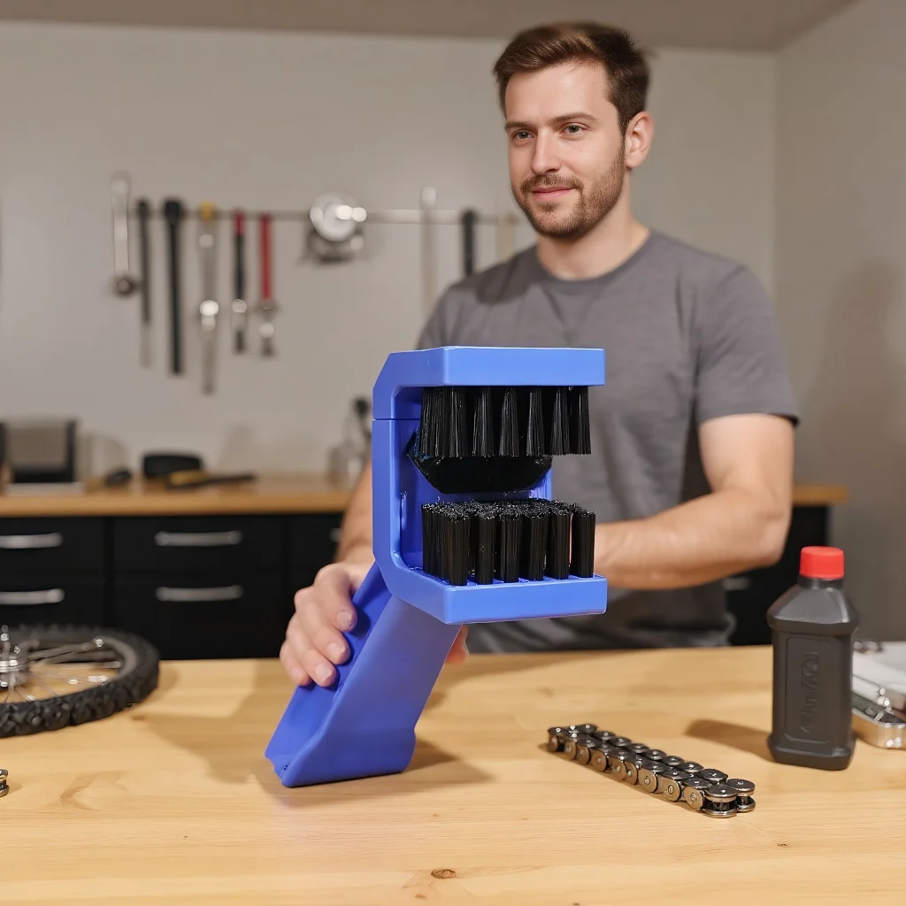 

​​Motorcycle Chain Brush Cleaning Tool - Compatible with SUZUKI TL1000S Katana SFV650 SV650 Models​​