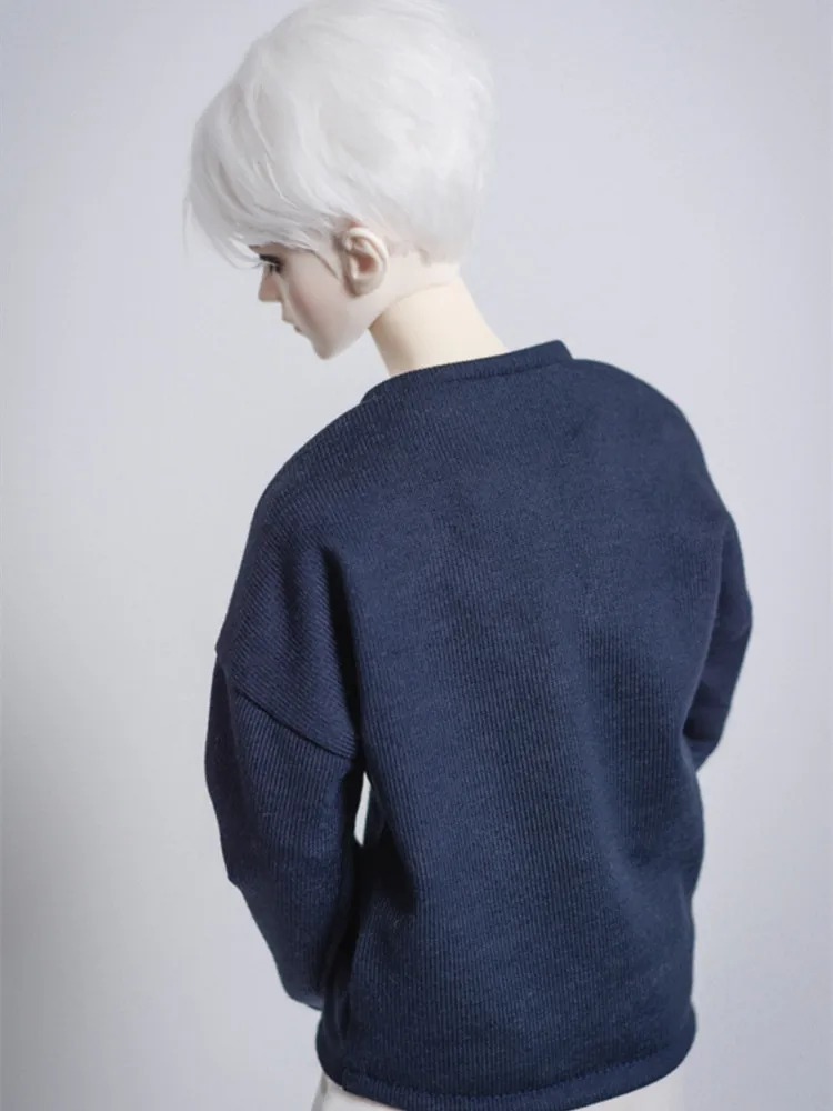 V-neck Sweater T-shirt  for BJD 1/6 1/4 1/3 SD17 Uncle Doll Clothes CMB190