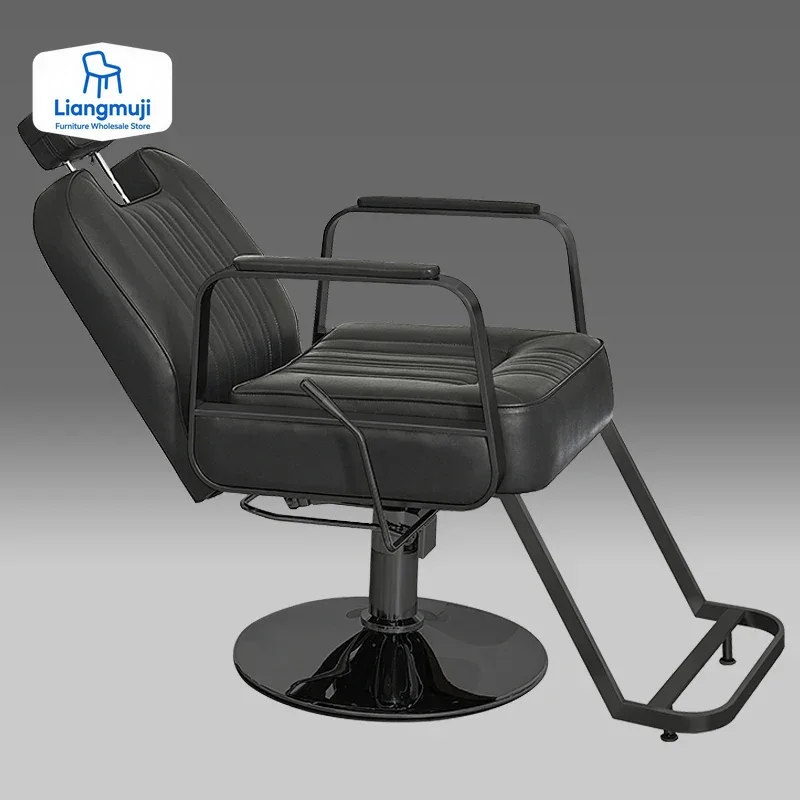 

Women Reclinable Barber Chair Luxury Designed Tattoo Makeup Barber Chair Equipment Cadeira De Barbeiro Commercial Furniture