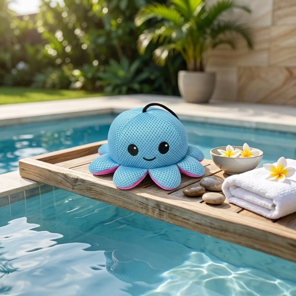 For Water Based Oil Absorber Sponge for Pool Spa and Laundry Applications Design Optimized for Surface Area Coverage