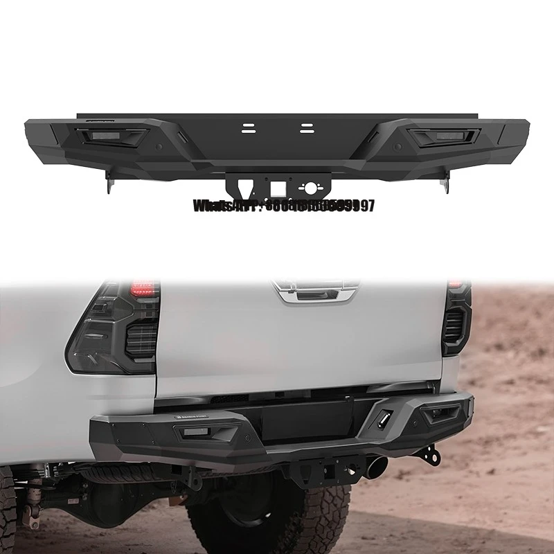 

Задний бампер BahrenPoint Auto Body Systems с фонарями и балкой-усилителем для внедорожников 4x4, для Toyota Hilux