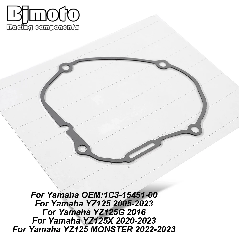 

Stator Magneto Generator Cover Gasket For Yamaha YZ125 2005-2023 YZ125G 2016 YZ125X 20-23 YZ 125 MONSTER 1C3-15451-00