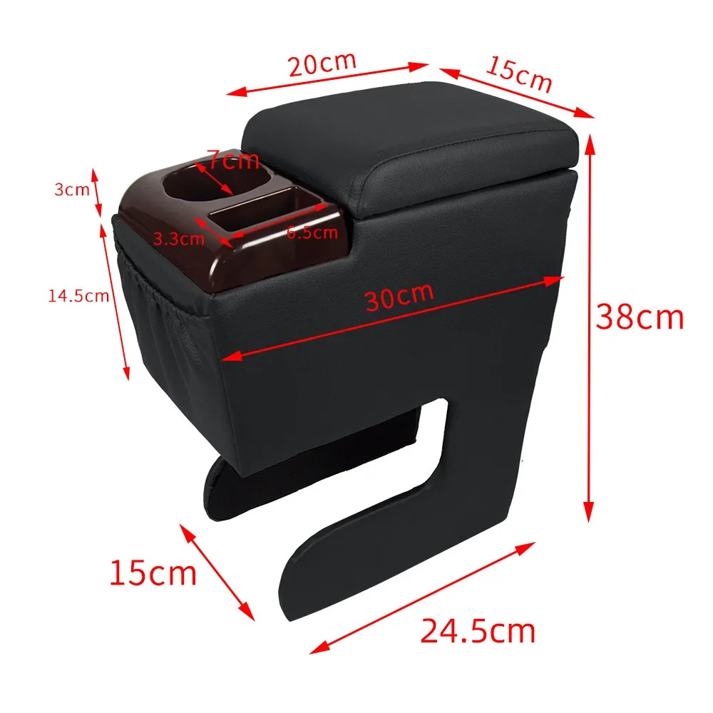 General Motors armrest box non-punching modified for car central plastic armrest box armrest box