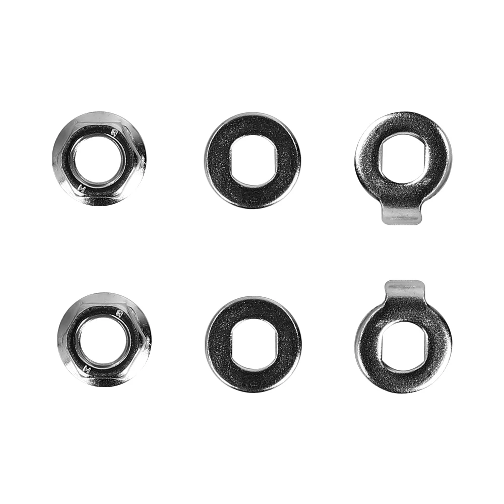 Motor Wheel Lock Screws Part For KUGOO M4 / M4 Pro Electric Scooter Engine Wheel Shaft Lock Nut/ Lock Washer Replacement Parts