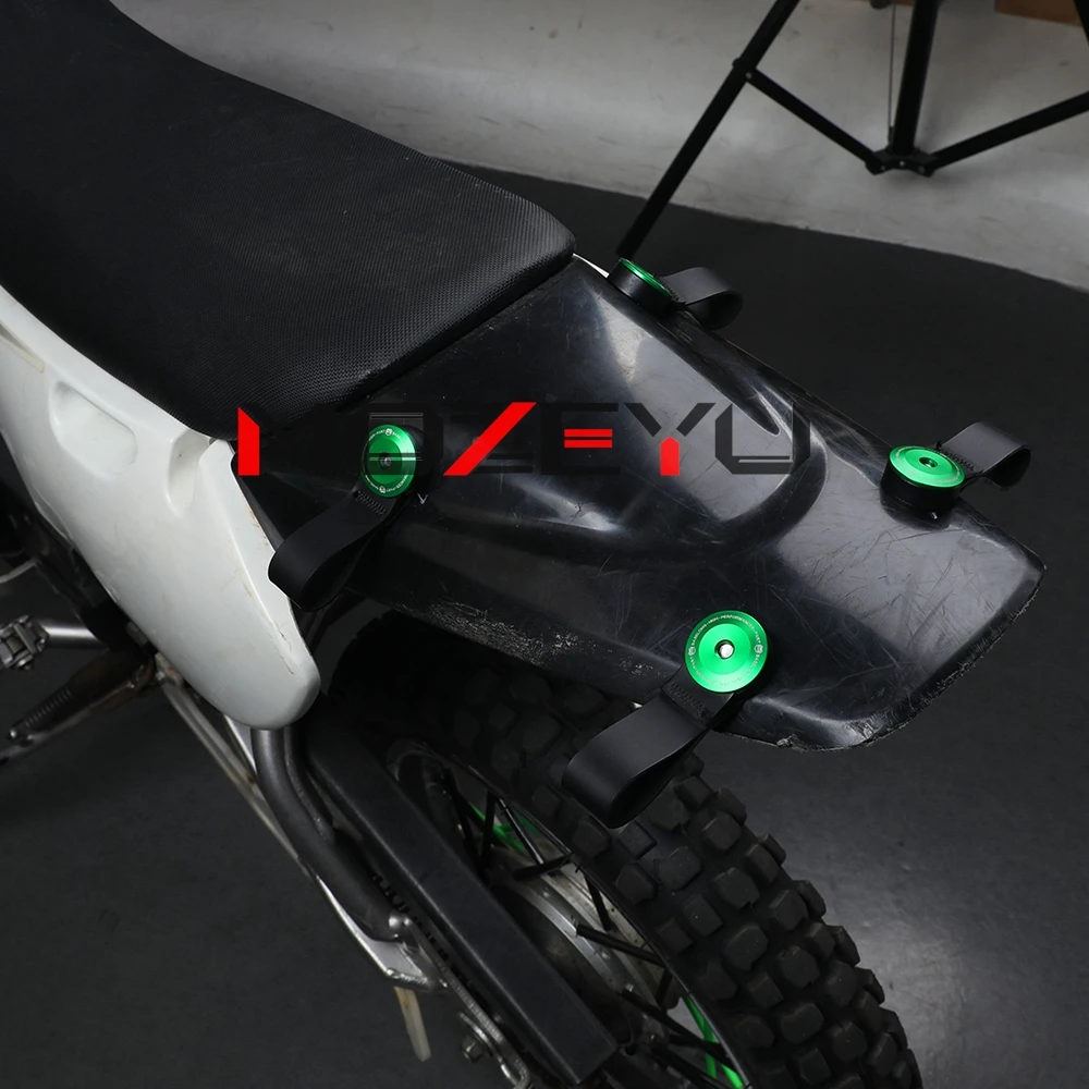 

For 790 890 Adventure 690 Enduro R SMCR FOR Honda Husqvarna Suzuki Yamaha Tenere 700 XTZ700 OS-Rack Loops Rear Luggage 6mm Holes