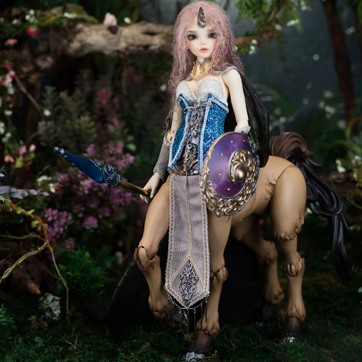 

BJD/SD doll 1/4 girl Sircca centaur joint movable doll beautifully packaged high-grade resin spot